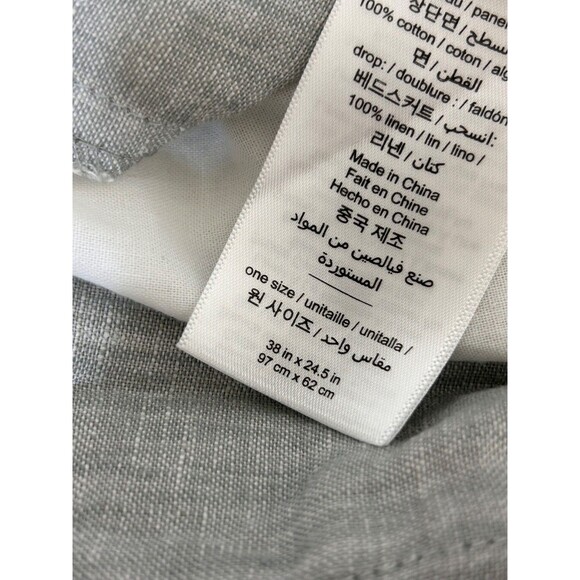 Pottery Barn Kids Bed Crib Skirt 28” x 52” Inch & 11"Drop Multicolor Embroidered - Picture 5 of 11